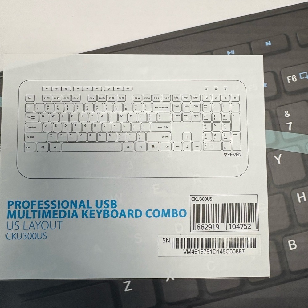 Seven Black Keyboard - Picture 2 of 3